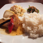 レストラン・ロマネ - ランチの地魚のムニエルセット