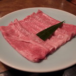 銀座 らん月 - しゃぶしゃぶ肉