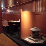銀座 らん月 - 予約無しの場合の禁煙ルーム