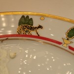 銀座 レカン - カルチェのデザート皿