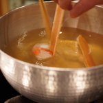 新ばし 笹田 - しゃぶしゃぶ②