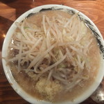 麺屋 のスたOSAKA 難波千日前店  - 賄いポン酢800円、真上から(2018.1.7)