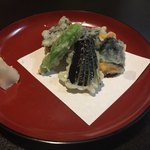 料理 うえむら - 北海道生うに天ぷら