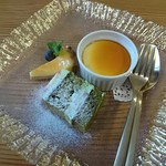 ル メルシェ カフェ - デザート盛り合わせ