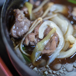 ひびき庵 - 鴨汁（かもじる）＋温飩（うどん）