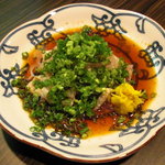 松もと - 河豚ぶつ切り。