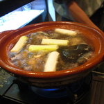 松もと - ○鍋 一丁あがり～。