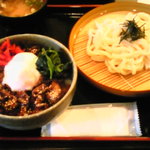 東京厨房 - 焼肉丼+うどん