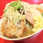ラーメン二郎 - ラーメン小＋野菜ニンニク