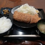 キセキ食堂 - ヒレカツ定食230ｇ