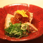 正しい晩ごはん 白-はく- - あん肝ポン酢