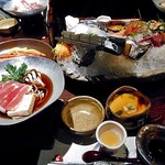 いかの墨 - はじめに並んでいた料理