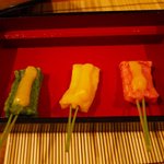 ホテルグランヴィア和歌山　日本料理毬 - 生麩　３種