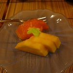 ホテルグランヴィア和歌山　日本料理毬 - フルーツです