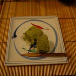 ホテルグランヴィア和歌山　日本料理毬 - 抹茶わらび餅です