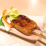 自家製つくねの炭火焼