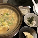 食彩美酒 やしま - 鍋おじや 830円