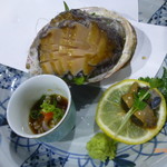 あわび亭 - 鮑の刺身