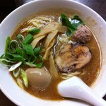 らーめん チキント - 味玉らーめん　\780