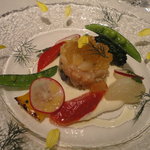 代官山ASO チェレステ - 甘海老・帆立貝のタルタル仕立て　菜園風