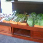 道の駅 玉露の里 - 道の駅で売られていた野菜