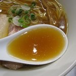 麺創研かなで・改 - 煮干らーめん/スープ