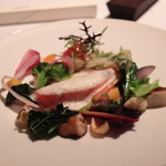 モトイ - 信州サーモンのコンフとたっぷりの野菜