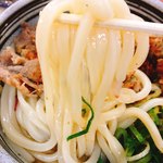 麺処 綿谷 - 麺のアップです。（2018.2 byジプシーくん）