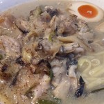 塩そば専門店 桑ばら - 牡蠣そば（某日の裏そば）