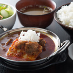 Stewed beef tendon tofu set meal