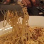 ア ミオ アージョ - ２０１１年５月　自家製サルシッチャと群馬赤城山麓の「匠の卵」のアーリオ・オーリオ