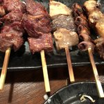 もつ焼きばん - もつ焼き盛り合わせ