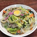 横綱ラーメン - どっさりチャンポン600円