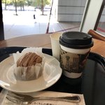 OIC CAFE - 渋皮栗のモンブラン、ドリップコーヒー(Short)