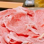 Sukiyaki shabu shabu kaiseki ryouri azuki - 