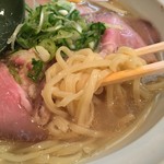 麺屋 はなぶさ - 麺アップ