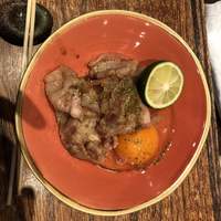 鳥茂 - サーロインすき焼き