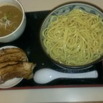 自家製麺つけそば 九六 - ﾁｬｰｼｭｰつけそば+大盛(1200円+0円)