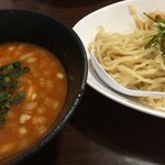 麺屋 きよたか - つけめん 醤油 激辛