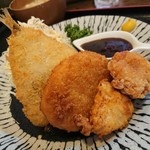 Nikusai Dainingu Wanomi - 鯵、コロッケ、鶏からあげ。