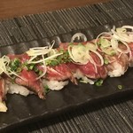 錦江湾 - 牛タタキ寿司