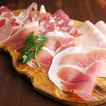 Assorted Italian Prosciutto and salami