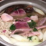 蕎麦 酒肴 京鴨 椿 - 鴨すき鍋