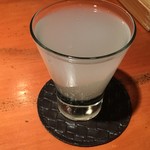 蕎麦 酒肴 京鴨 椿 - 高千代 純米酒 微発泡 活性にごり酒