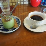 シェフズキッチン ナカムラ - 抹茶ムース＆コーヒー