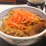 Yoshinoya - 牛丼並ツユダク380円 Ｃセット130円 