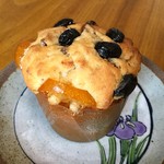 パン家アストレア - 【2018年1月21日】お正月＊フルーツグラノーラマフィン(200円)