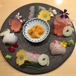 旬菜 おぐら家 - 刺し盛り