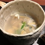 京橋もと  - 浅利と蛤のお椀