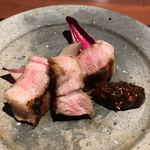 京橋もと  - 麦豚の炭火焼